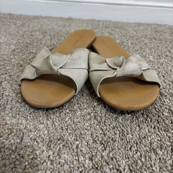 Rothy’s The Knot Cream Sandals Women’s Size 8.5 - Picture 2 of 7